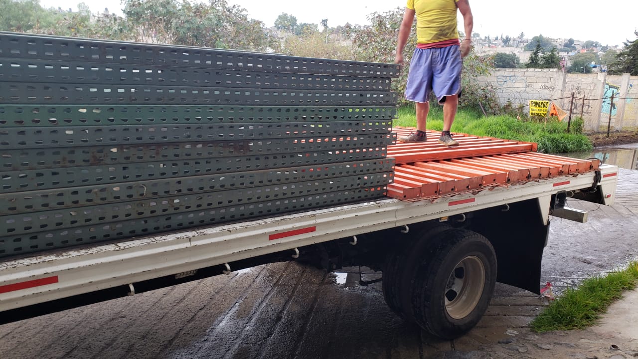 flete de racks usados