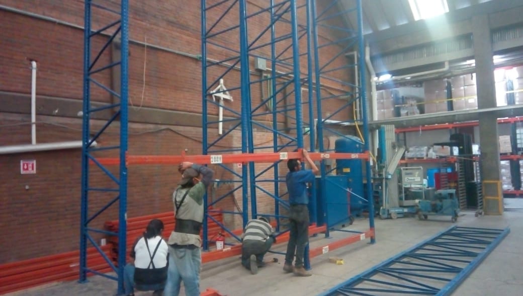 Armado de racks usados